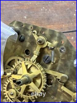 Vintage GE Westminster Chime Clock Movement Model 414 Brass Works