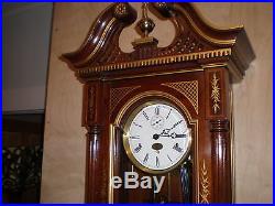 Vintage-GMK-Fancher Clock Co. Wall Clock-Model 502 Richmond-Westminster Chime