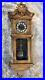 Vintage Gazo Family Capistrano Strike Triple Chime Wall Clock, Solid Oak Case