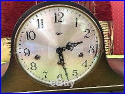 Vintage German 6 hammers Westminster Chime Clock Great Condition