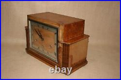 Vintage German Art Deco Westminster Chime Mantel Clock