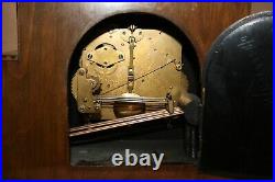 Vintage German Art Deco Westminster Chime Mantel Clock