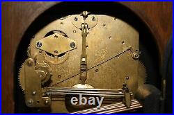 Vintage German Art Deco Westminster Chime Mantel Clock