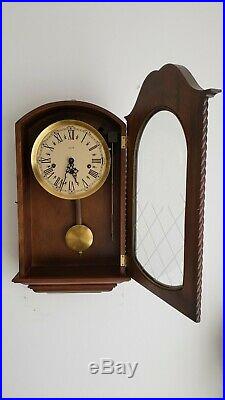 Vintage German Decor Wall Clock with Westminster Chime