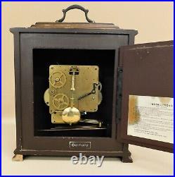 Vintage German Linden Chime Mantel Clock 8-Day