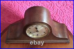 Vintage German Mantel Clock with Westminster Chimes