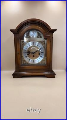 Vintage German Schmeckenbecher Mantel Clock Westminster Chime Serviced