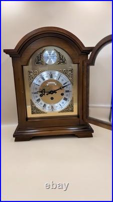 Vintage German Schmeckenbecher Mantel Clock Westminster Chime Serviced