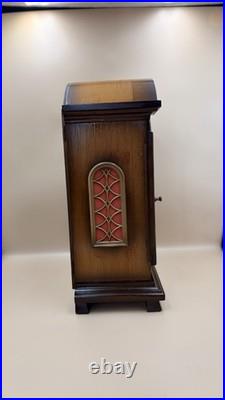 Vintage German Schmeckenbecher Mantel Clock Westminster Chime Serviced