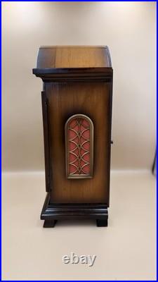 Vintage German Schmeckenbecher Mantel Clock Westminster Chime Serviced