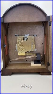 Vintage German Schmeckenbecher Mantel Clock Westminster Chime Serviced