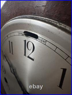 Vintage German Westminster Chime Mantel Clock Serviced Rich Tone Working