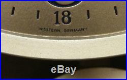Vintage Germany Linden Westminster Chime Wall Clock 8 Day