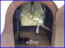 Vintage Germany Style King Mantel Clock, Westminster Chimes, Cuckoo Clock Mfg