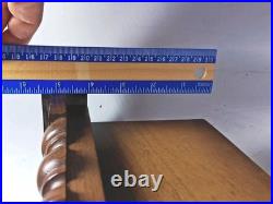 Vintage HERMLE Westminster Chime Pendulum Wall Clock &Key Parts Repair Works 31