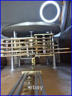 Vintage HERMLE Westminster Chime Pendulum Wall Clock &Key Parts Repair Works 31