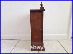 Vintage HERSCHEDE 8 Day Westminster Chime Shelf Clock Works. Very Clean example