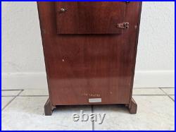 Vintage HERSCHEDE 8 Day Westminster Chime Shelf Clock Works. Very Clean example Vintage HERSCHEDE 8 Day Westminster Chime Shelf Clock Works. Very Clean example