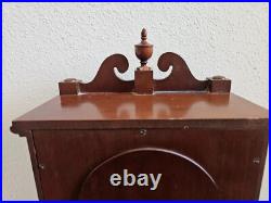 Vintage HERSCHEDE 8 Day Westminster Chime Shelf Clock Works. Very Clean example Vintage HERSCHEDE 8 Day Westminster Chime Shelf Clock Works. Very Clean example