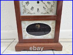 Vintage HERSCHEDE 8 Day Westminster Chime Shelf Clock Works. Very Clean example Vintage HERSCHEDE 8 Day Westminster Chime Shelf Clock Works. Very Clean example
