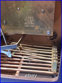 Vintage Haid Westminster Chime West Germany Mantle 3 Tunes No Key