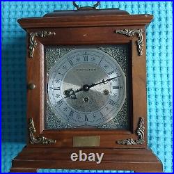 Vintage Hamilton 340-020 Westminster Chime 8 Day West Wood Mantel Clock