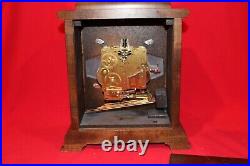 Vintage Hamilton 8 Day Chime 2 JEWEL Mantle Clock (340-020) EUC