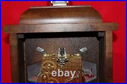 Vintage Hamilton 8 Day Chime 2 JEWEL Mantle Clock (340-020) EUC