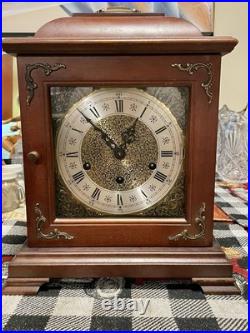 Vintage Hamilton Chime Mantel Clock Working Westminster Chime Germany UW 6/36 A