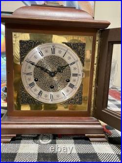 Vintage Hamilton Chime Mantel Clock Working Westminster Chime Germany UW 6/36 A