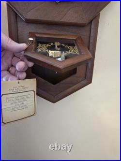 Vintage Hamilton Head Master Wall Clock Westminster Chimes Exceptional Condition