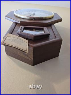 Vintage Hamilton Head Master Wall Clock Westminster Chimes Exceptional Condition