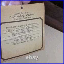 Vintage Hamilton Head Master Wall Clock Westminster Chimes Exceptional Condition