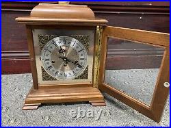 Vintage Hamilton Mantle/Carriage Clock Runs Smooth Chimes Well LQQK Joy