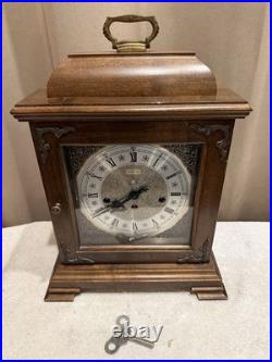 Vintage Hamilton Mantle Clock -Wheatland -Movement withWestminster Chime + Key
