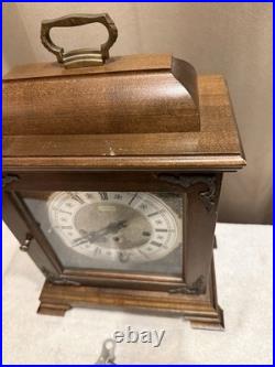 Vintage Hamilton Mantle Clock -Wheatland -Movement withWestminster Chime + Key