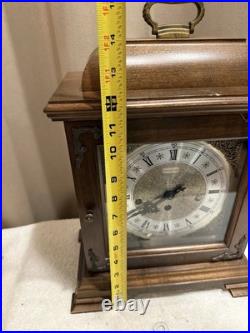 Vintage Hamilton Mantle Clock -Wheatland -Movement withWestminster Chime + Key