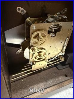 Vintage Hamilton Mantle Clock -Wheatland -Movement withWestminster Chime + Key