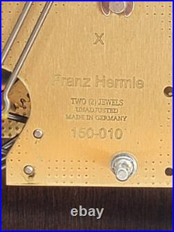 Vintage Hamilton Mantle Clock Wheatland W Franz Hermle Germany Movement. Works