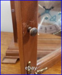 Vintage Hamilton Masterpiece 340-020 Westminster Chime Mantel Clock Germany