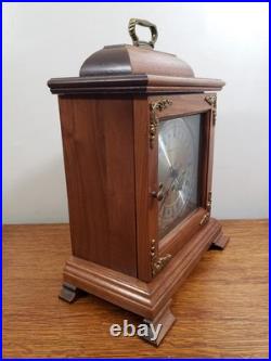 Vintage Hamilton Masterpiece 340-020 Westminster Chime Mantel Clock Germany