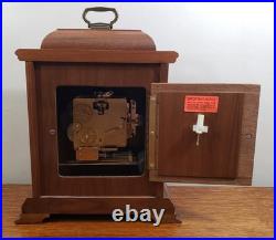 Vintage Hamilton Masterpiece 340-020 Westminster Chime Mantel Clock Germany