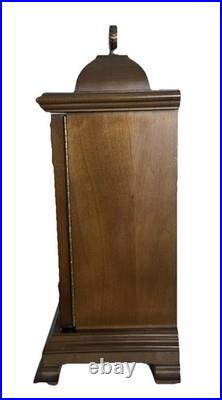 Vintage Hamilton Westminster Chime Walnut Bracket Clock Fully Serviced