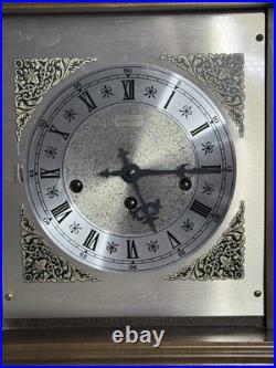 Vintage Hamilton Westminster Chime Walnut Bracket Clock Fully Serviced