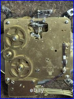 Vintage Hamilton Westminster Chime Walnut Bracket Clock Fully Serviced