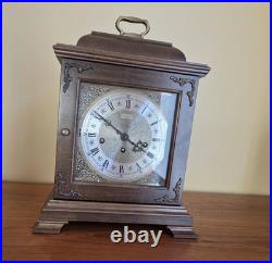 Vintage Hamilton Wheatland Clock Bracket 1/4 Westminster Chime Serviced Working