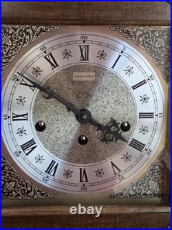 Vintage Hamilton Wheatland Clock Bracket 1/4 Westminster Chime Serviced Working