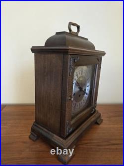 Vintage Hamilton Wheatland Clock Bracket 1/4 Westminster Chime Serviced Working