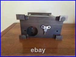 Vintage Hamilton Wheatland Clock Bracket 1/4 Westminster Chime Serviced Working