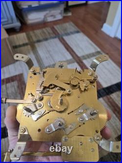 Vintage Hamilton Wheatland Clock Bracket 1/4 Westminster Chime Serviced Working
